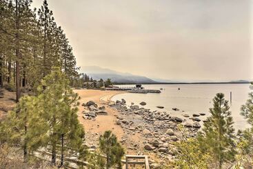 Zephyr Cove Escape With Deck   Steps To Beach!