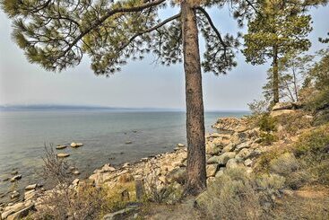 Zephyr Cove Escape With Deck   Steps To Beach!