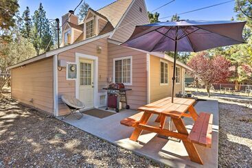 Near Skiing:  The Knotty Pine Cottage  In Big Bear
