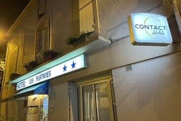 هتل Contact Hôtel Les Platanes Villeneuve Sur Lot Centre