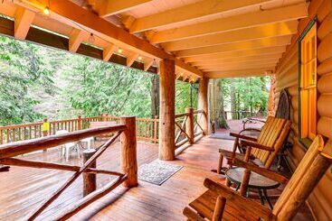 بيت ريفى Forested  Minikahda Lodge  W/ Hot Tub Near Mt Hood