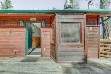 Ruidoso Cabin W/ Deck ~ 1 Mi To Midtown!