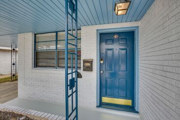 5 Mi To City Park: Charming Home Near Nola!