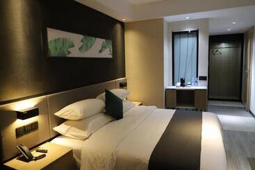 هتل Thank Inn Chain Zhuzhou University Of Technology Shennongcheng