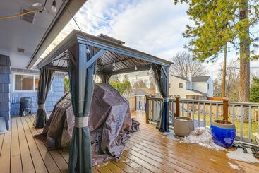 Spokane Home W/ Deck + Yard, 2 Mi To Downtown!