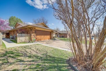 Tulsa Home W/ Outdoor Patio & Grill!