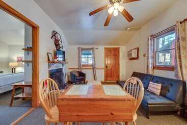 Pet Friendly Laconia Cabin W/ Fireplace + Deck!