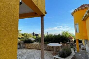 Yellow Villa With A Sea View