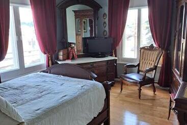 تختخواب و صبحانه Gîte Au Charme Victorien