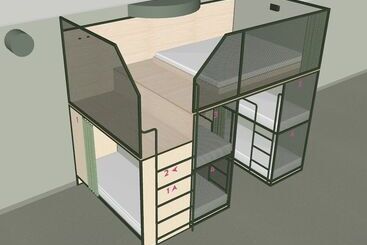 هاستل Bunks At Rode