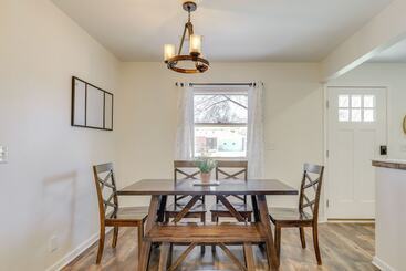 Family Friendly Lincoln Home W/ Sandbox & Grill!