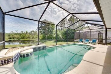 Kissimmee Home W/ Pool + Pond View, 5 Mi To Disney