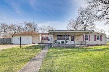 South Bend Home W/ Gas Grill Near Universities!