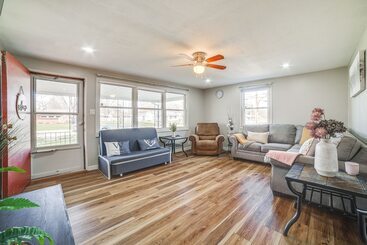 South Bend Home W/ Gas Grill Near Universities!