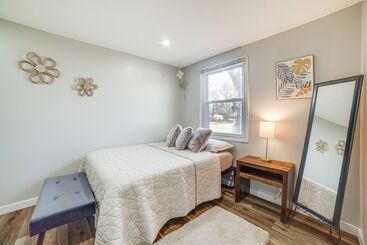 South Bend Home W/ Gas Grill Near Universities!