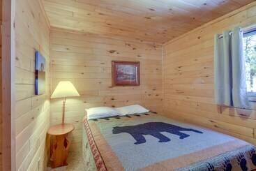 بيت ريفى Little Mantrap Lake Cabin In Park Rapids W/ Grill