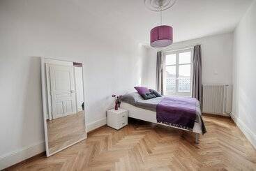 Bed and Breakfast Am Pavillon, Bed&kitchen