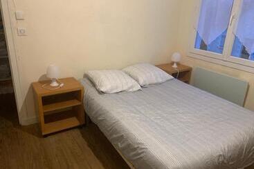 تختخواب و صبحانه Villa Des Palmiers, Chambre 2, Lit Double