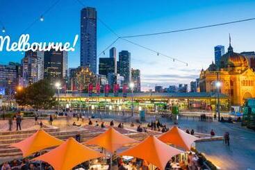 هتل 2br Apt In Melbourne Cbd / Melbourne Uni / Rmit