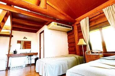 تختخواب و صبحانه Hakuba Pension & Log Hotel Meteor