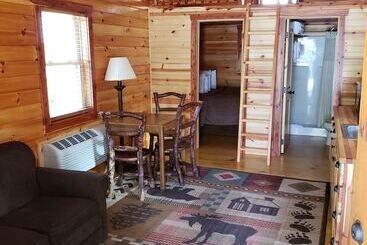 هتل Cabins Of Mackinac & Lodge