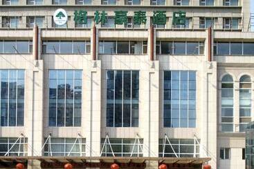 בית מלון כפרי Greentree Inn Shandong Liaocheng Town Dongchang Road Zhuanpan Business