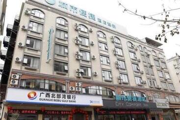 בית מלון כפרי City Comfort Inn Wuzhou High Speed Railway Station Canghai Lake Park