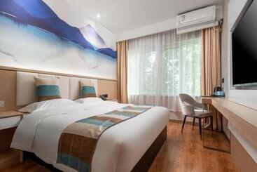 Vx Hotel Beijing Daxing Wufutang Metro Station Zhongke Dianshanggu