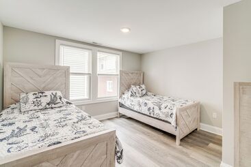 Newly Built North Wildwood Cottage, Walk To Beach!