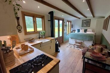 The Botanist   Luxury Cabin With Hot Tub Near York