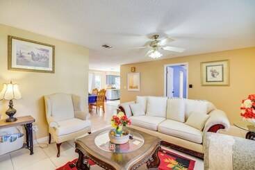 7 Mi To Satellite Beach: Melbourne Home W/ Yard