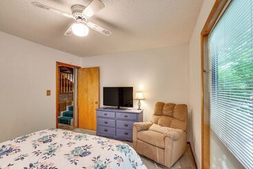 茅舍 Quiet Lake Of The Ozarks Cabin W/ Dock + Gazebo!