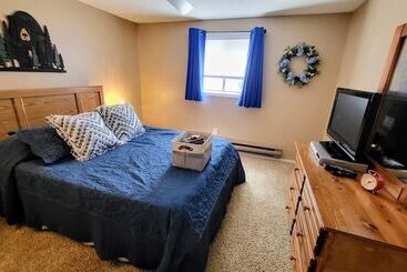 コテージ Slope Lodge Prime Skiing Location Indoor Pool, Hot Tub, Sauna Private Deck
