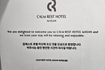 Calm Rest Hotel Masan