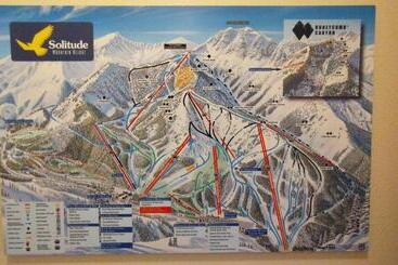 استراحتگاه Deluxe Solitude Mountain Ski In Out 2bd 2ba Condo