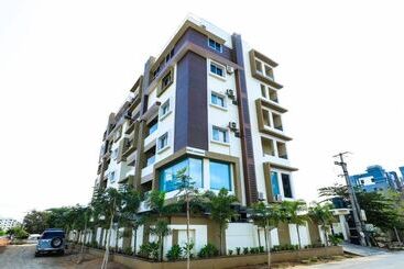 ホテル The Butterfly Luxury Serviced Apartments Ramachandra Vijayawada