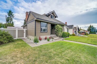 Updated Spokane Home W/ Furnished Patio Near Dtwn!