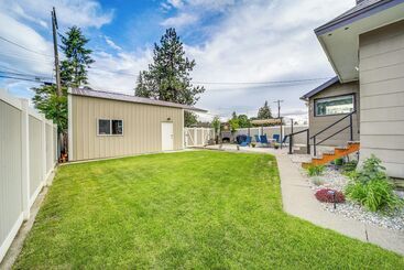 Updated Spokane Home W/ Furnished Patio Near Dtwn!