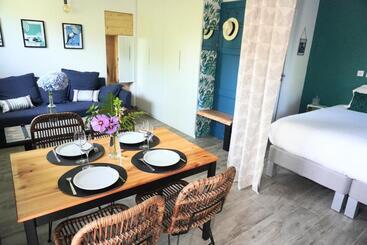 تختخواب و صبحانه La Quintita Biarritz Studio Avec Jardin