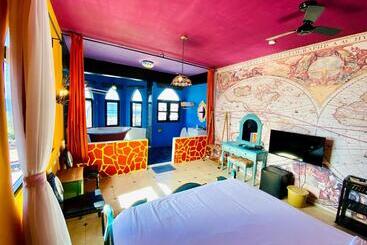 تختخواب و صبحانه 綠島寧靜海潛水 城堡館 Twinkleocean Diving Hostel