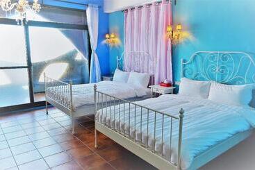تختخواب و صبحانه 綠島寧靜海潛水 城堡館 Twinkleocean Diving Hostel