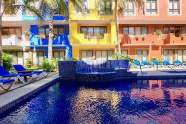 酒店 Casa Lotería  Pueblito Sayulita  Colorful, Family And Relax Experience With Private Parking And Pool