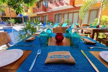 酒店 Casa Lotería  Pueblito Sayulita  Colorful, Family And Relax Experience With Private Parking And Pool