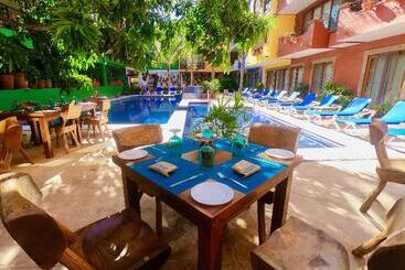 酒店 Casa Lotería  Pueblito Sayulita  Colorful, Family And Relax Experience With Private Parking And Pool
