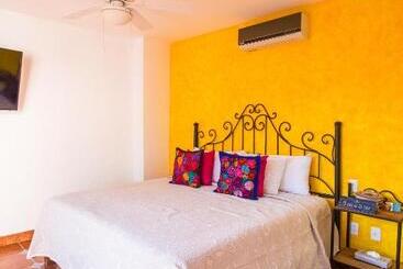 酒店 Casa Lotería  Pueblito Sayulita  Colorful, Family And Relax Experience With Private Parking And Pool