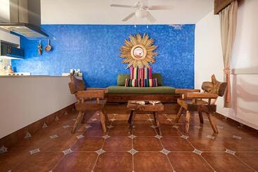 酒店 Casa Lotería  Pueblito Sayulita  Colorful, Family And Relax Experience With Private Parking And Pool