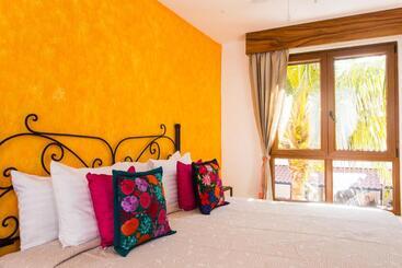 酒店 Casa Lotería  Pueblito Sayulita  Colorful, Family And Relax Experience With Private Parking And Pool
