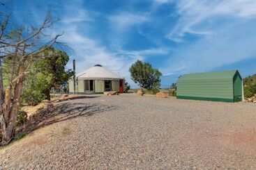 Mountainside Yurt W/ Views < 3 Mi To Black Canyon!