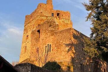 تختخواب و صبحانه Burg Hermannstein   Queens Room
