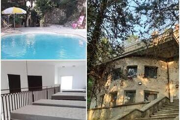 تختخواب و صبحانه Loft La Terrasse 2 à 6 Personnes Piscine Local Vélo
